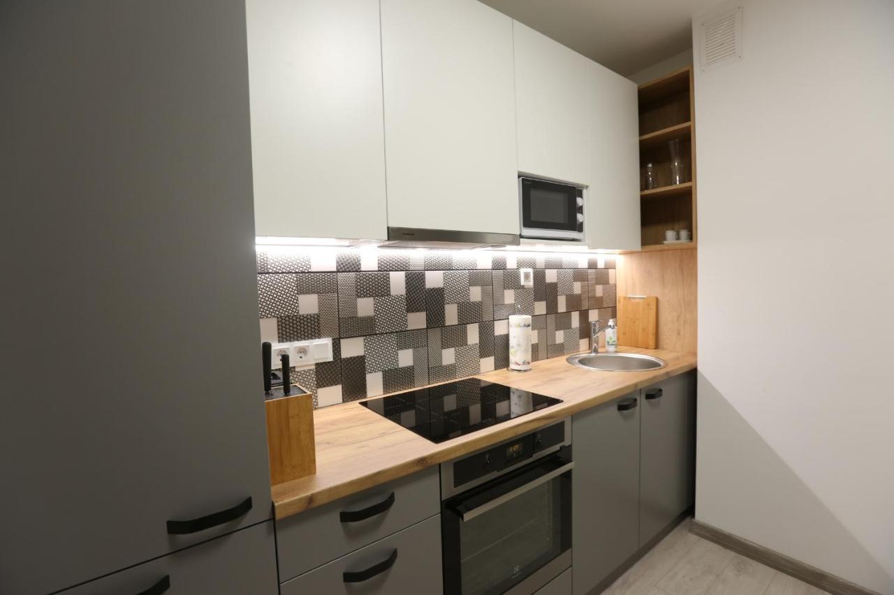 Comfy 2 Room Apartment - Free Parking - 350Mbps Wifi - Netflix Kaunas Ngoại thất bức ảnh