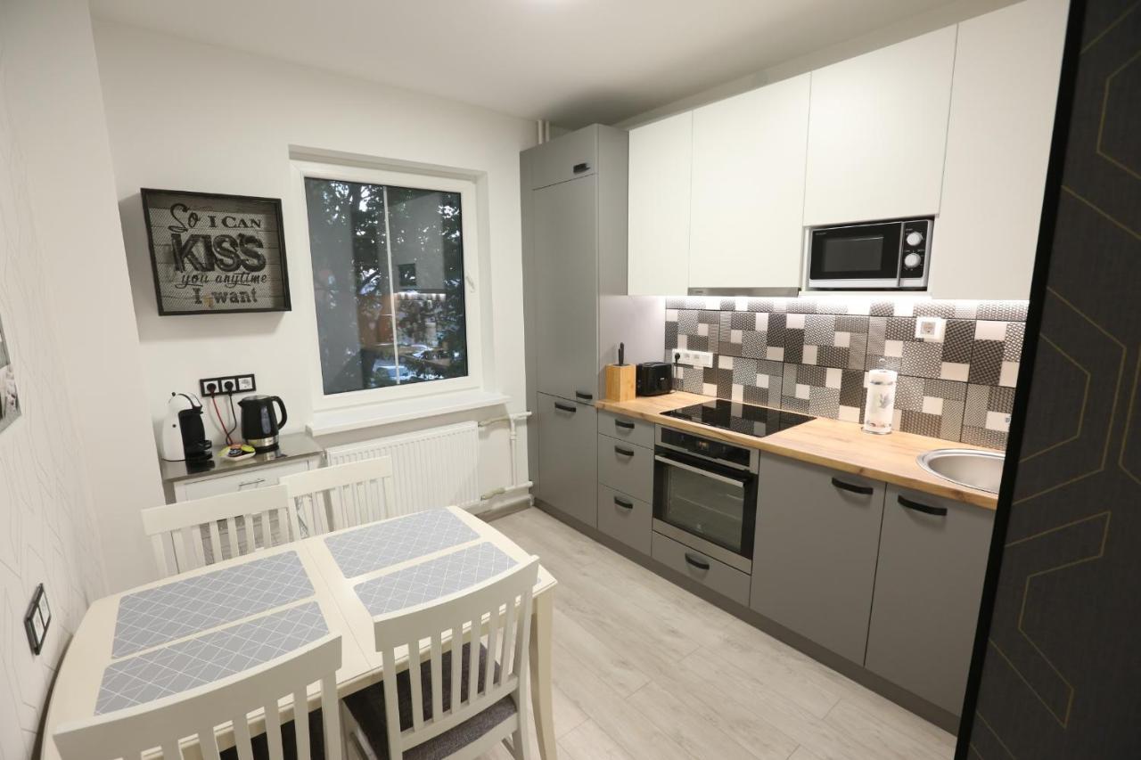 Comfy 2 Room Apartment - Free Parking - 350Mbps Wifi - Netflix Kaunas Ngoại thất bức ảnh